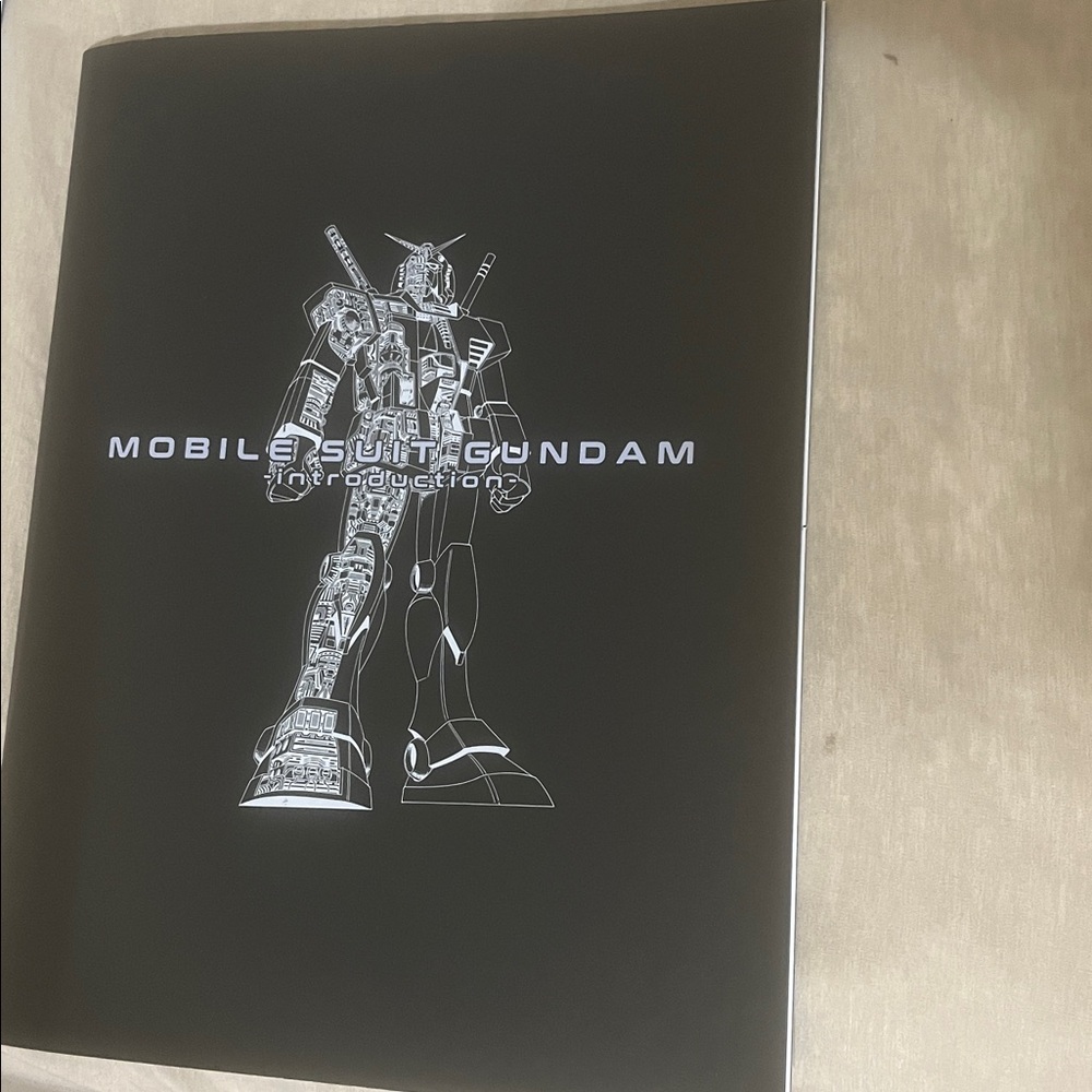 Gundam 30th/45th Anniversary bundle Totes,Inflatable,Poster,Model,Booklet,Card - Picture 8 of 14
